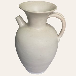 Rare Vietnamese White-Glazed Ewer