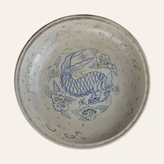 Chu Dau Dragon-Fish Plate